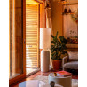 Calla L — Artisan ceramic floor lamp H154 cm | Masamé
