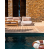 Tarifa — Artisan cotton cushion Sienne, handmade Portugal