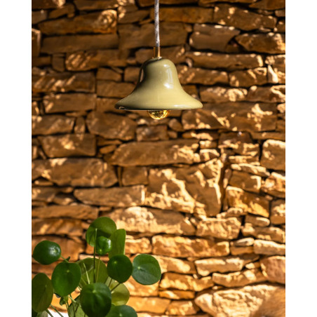 Gigaro S — Glazed ceramic pendant light D16 | Masamé
