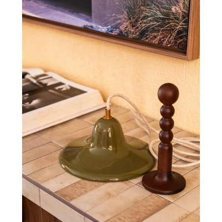 Gigaro M — Glazed ceramic portable lamp D23 | Masamé